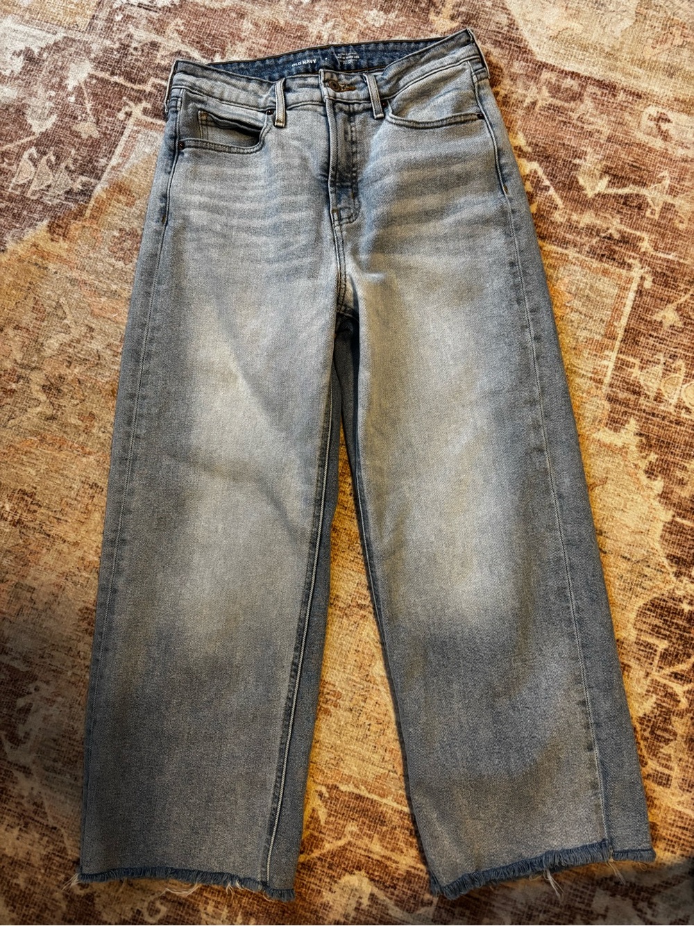 Women's Old Navy, Sky-Hi wide leg Light Wash Jeans